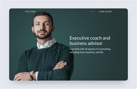 coaching website templates.